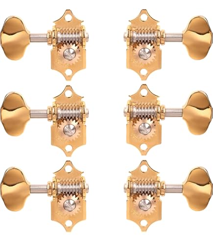 Amazon.com: Waverly Guitar Tuners with Vintage Oval Knobs, for